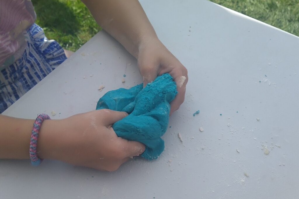 Klei maken op evenement