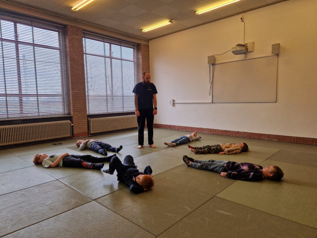 Workshops tijdens de week van de opvoeding. Verzorgd door Breath and body